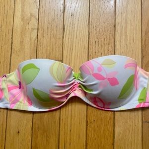 Victoria secret  bandeau strapless bikini top